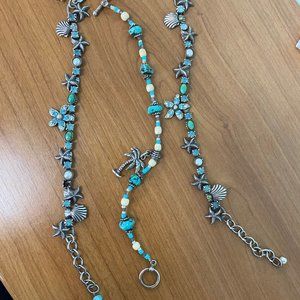 Set of 3 summer bracelets including 2- Mary Demarco pieces
